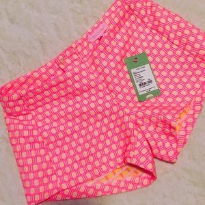 Lilly Pulitzer Liza Short in Hotty Pink Geo